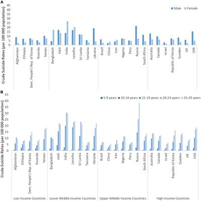 Suicidal ideation and behavior in youth in low- and middle-income countries: A brief review of risk factors and implications for prevention